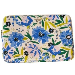 NWT Kate Spade Madison Floral laptop sleeve. Retail $110.00